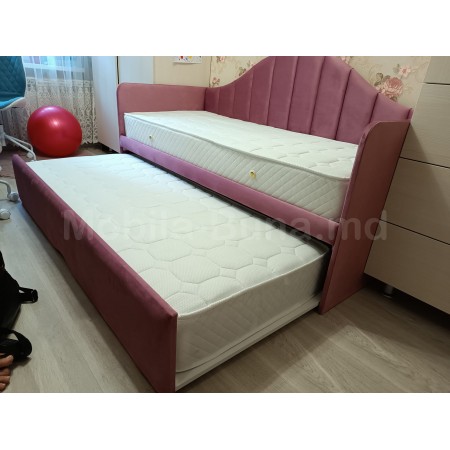 Pat pentru copii cu doua nivele Luiza 